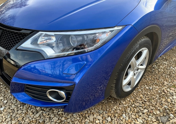 Honda Civic cena 51000 przebieg: 141232, rok produkcji 2015 z Szprotawa małe 562